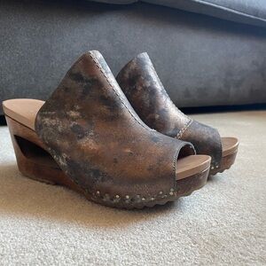 Dansko Limited Edition Slides / Clogs / Sandals - Handmade in Brazil - 36